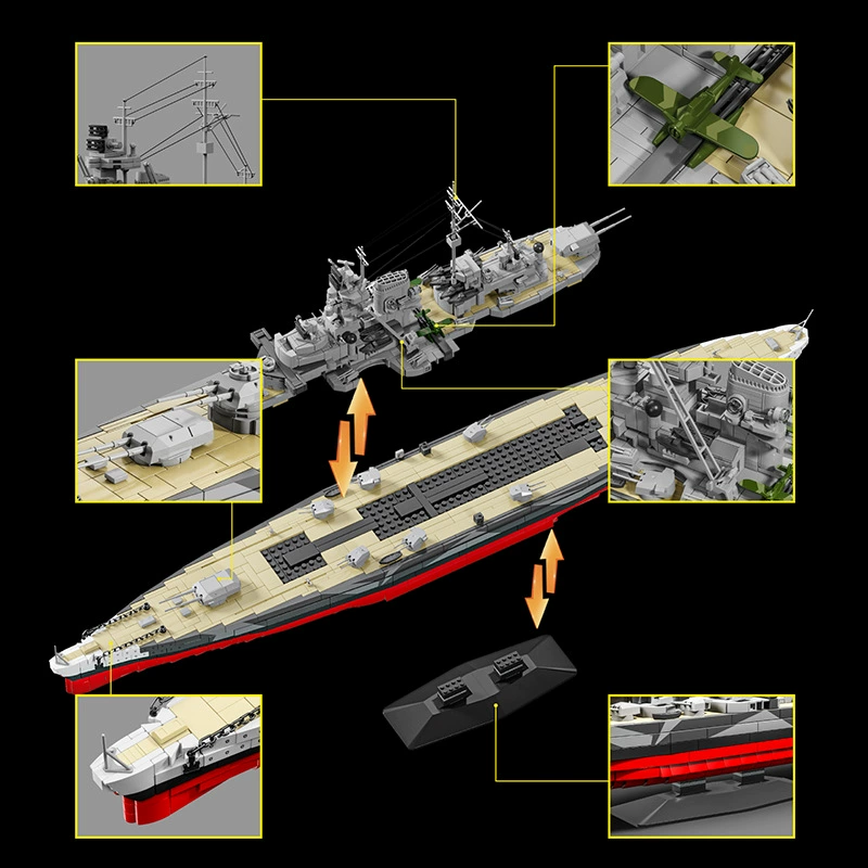 12GO 98006 - Tibpitz Battleship