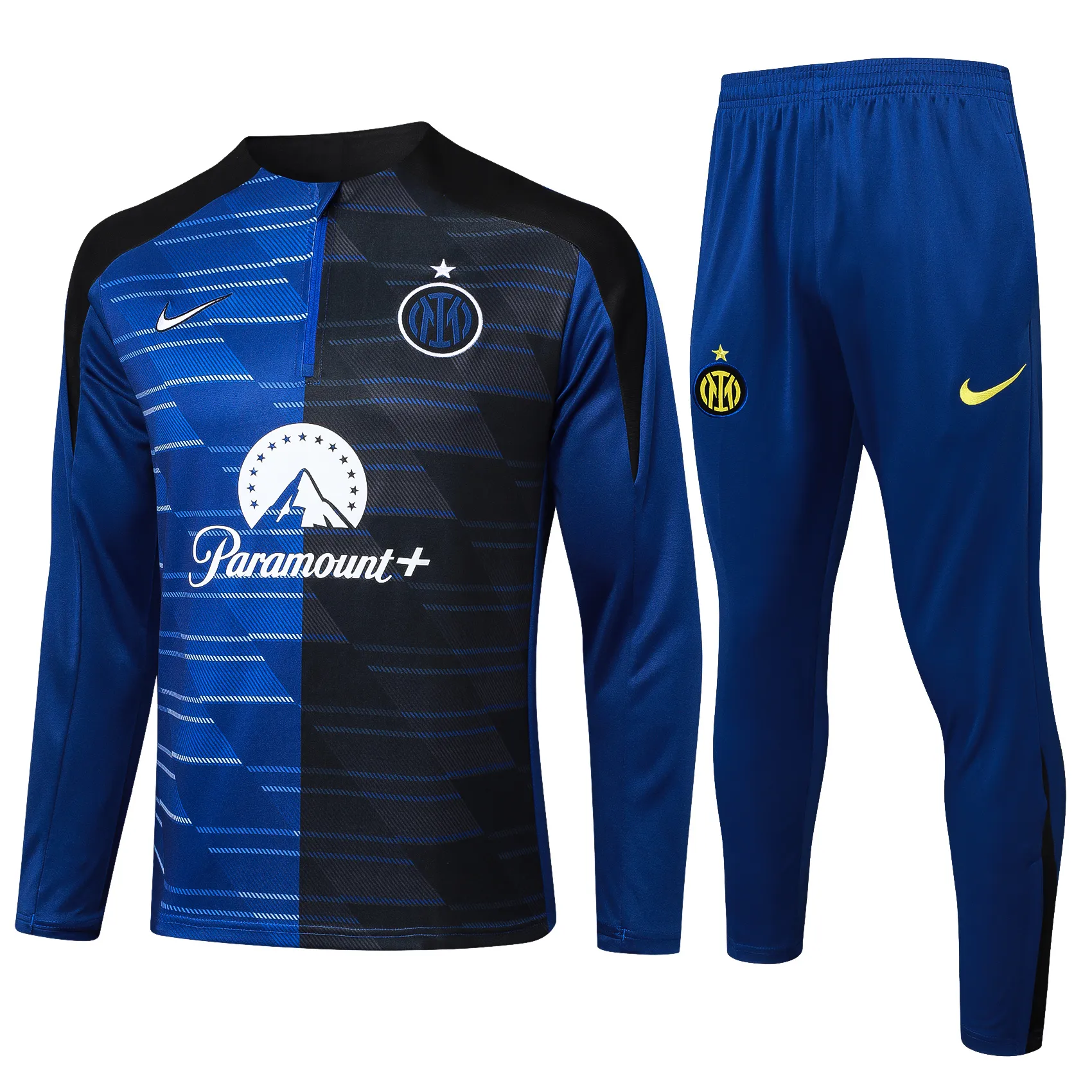 Inter Milano 2425 Half Zipper Suit B956