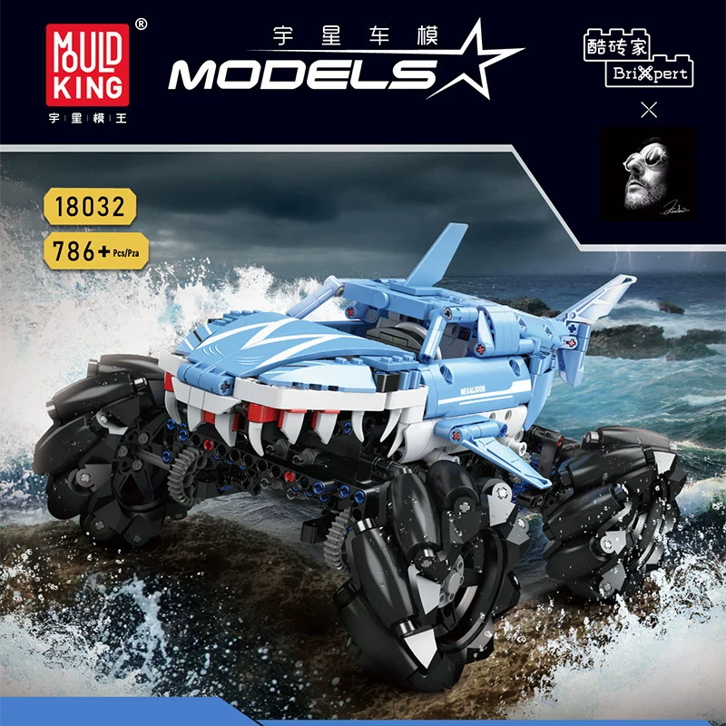 MOULD KING 18032 - Monster Truck Megalodon(Dynamic Version)