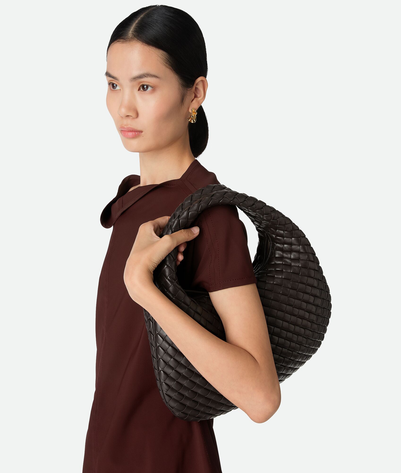 Bottega Veneta Small Veneta in Fontant Intrecciato