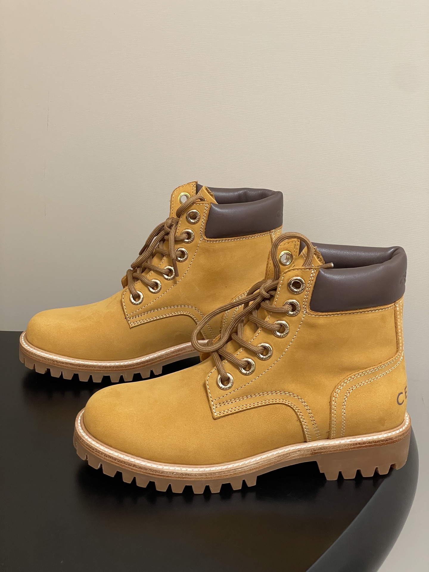 Celine Men's Leather Boots