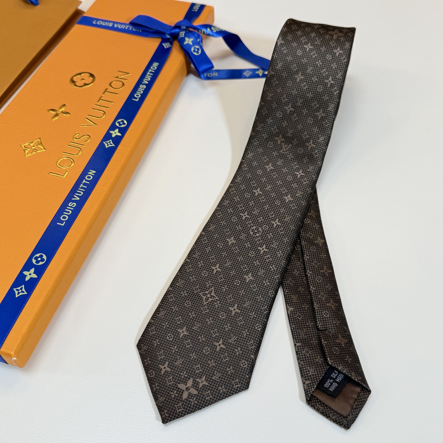 Men's LV Monogram Tie