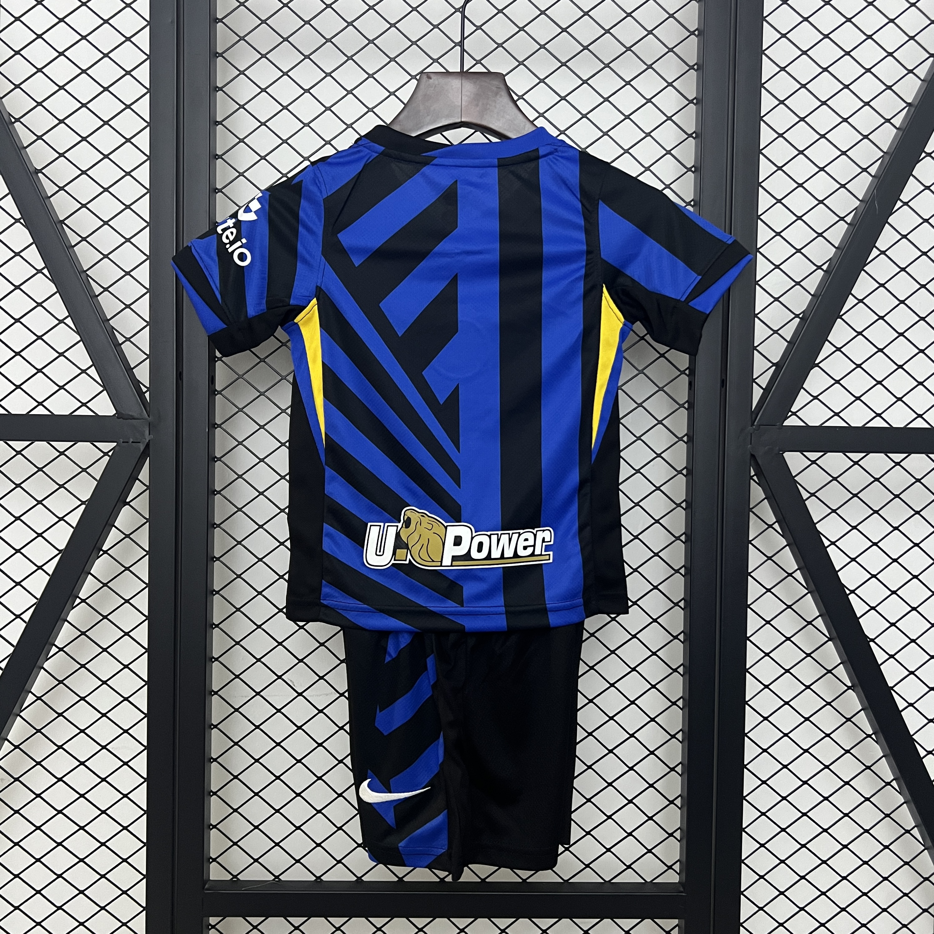 Inter Milan 24/25 home kit With  Scudetto and chest/back ads