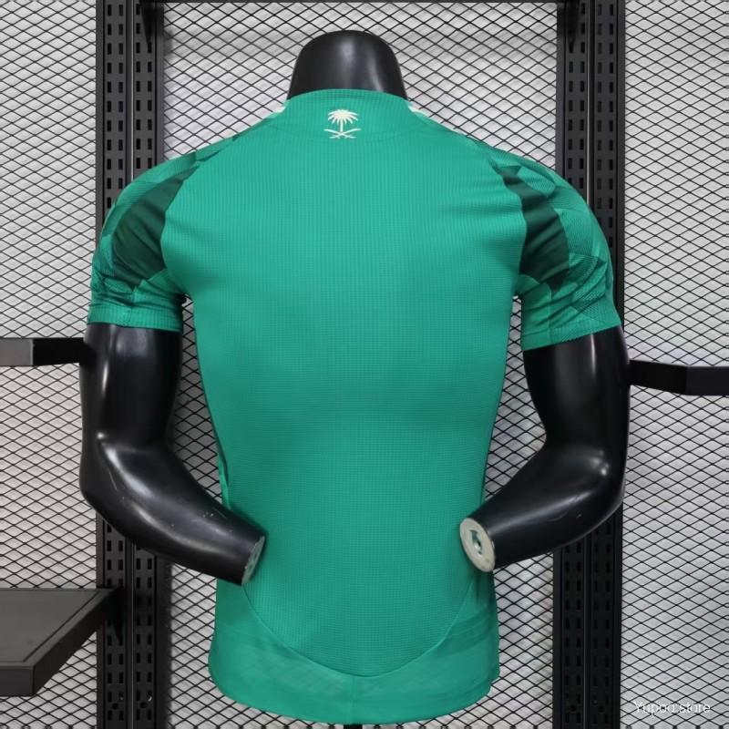 Player Version 2025 Saudi Arabia Home Jersey S-2XL