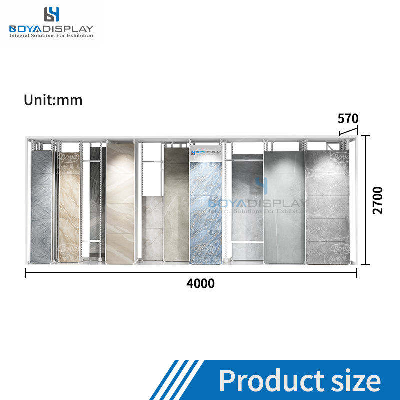 Showroom Display Racks for Granite and Marble Tile Stand Displays Adjustable Type Rack