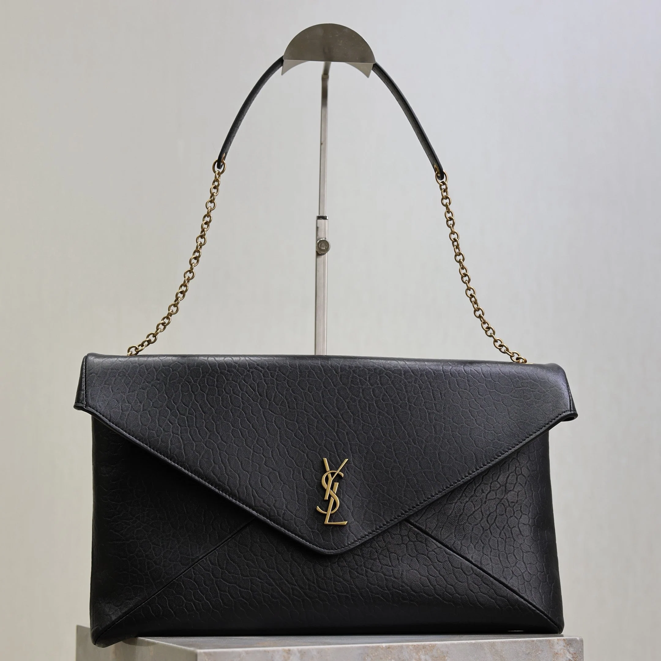Prada Cassandre XXL Bag 35cm Black Lambskin GHW