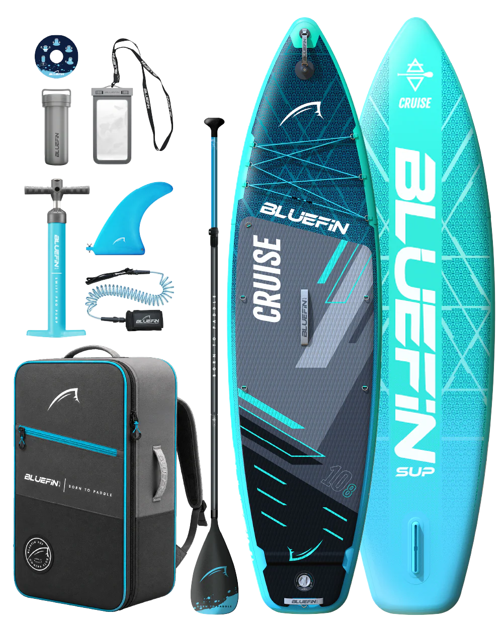Cruise 10'8 Inflatable Paddleboard SUP - Gecko