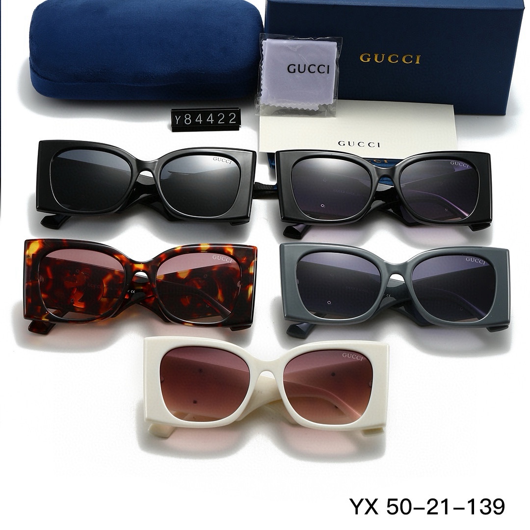 Gucci Square-frame Oversized Double G Sunglasses Top quality - KAIROO