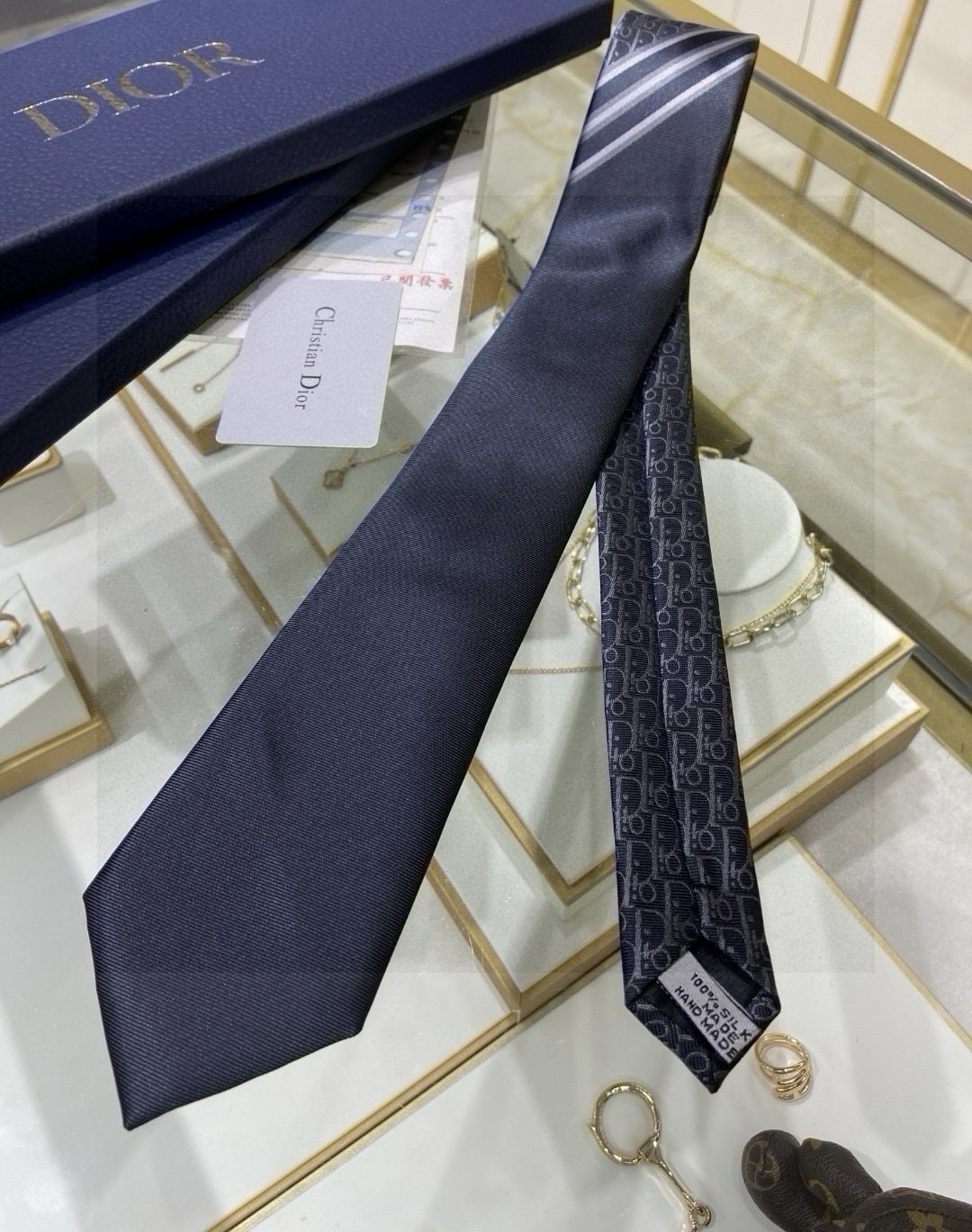 Dior Men's Silk Neck Tie