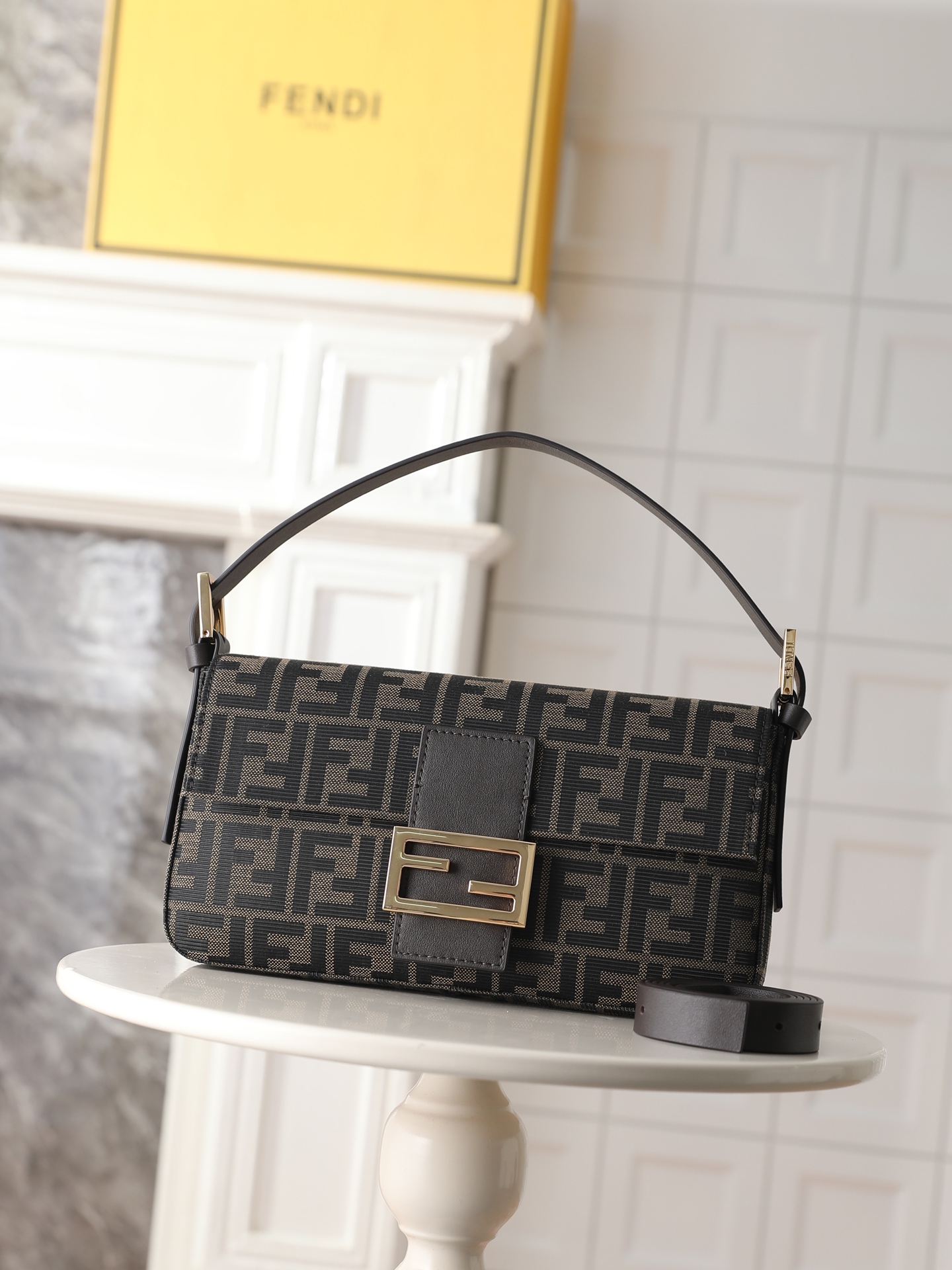Fendi 26424 Medium Baguette Bag