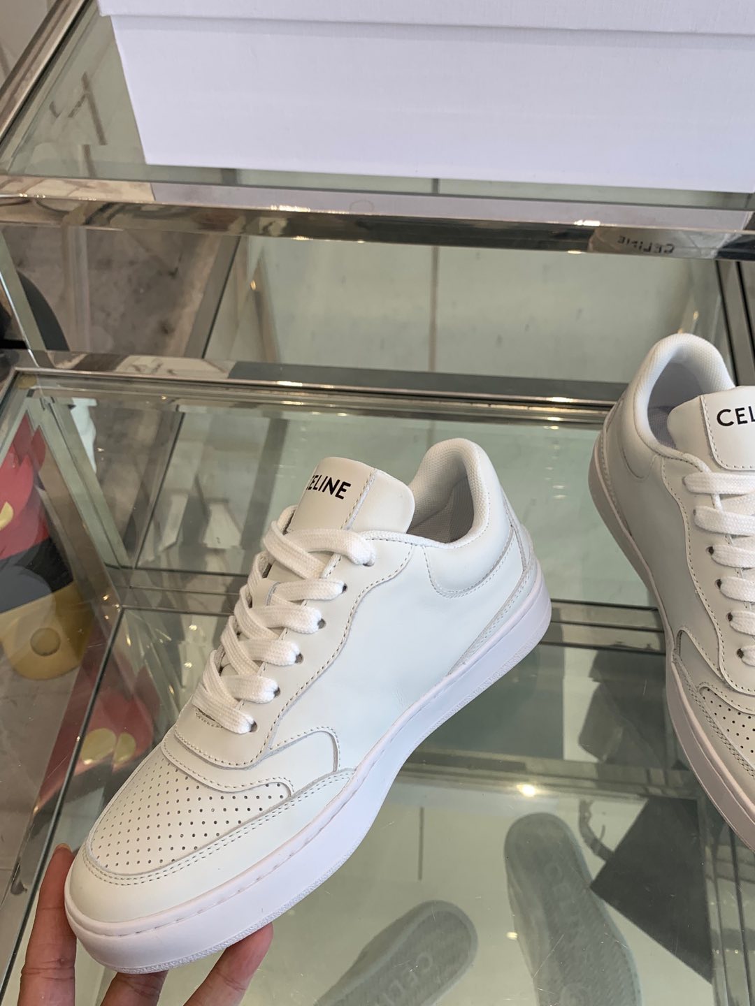 Celine Men's Leather Sneaker