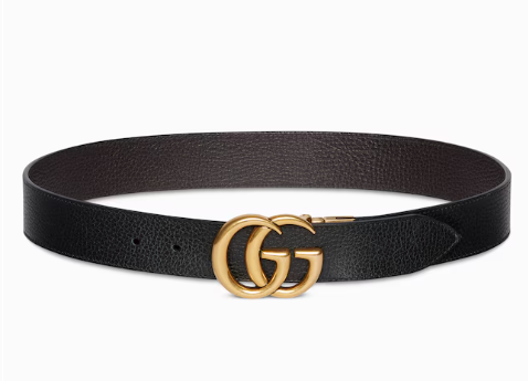 Gucci GG Marmont Leather Belt 3.7cm