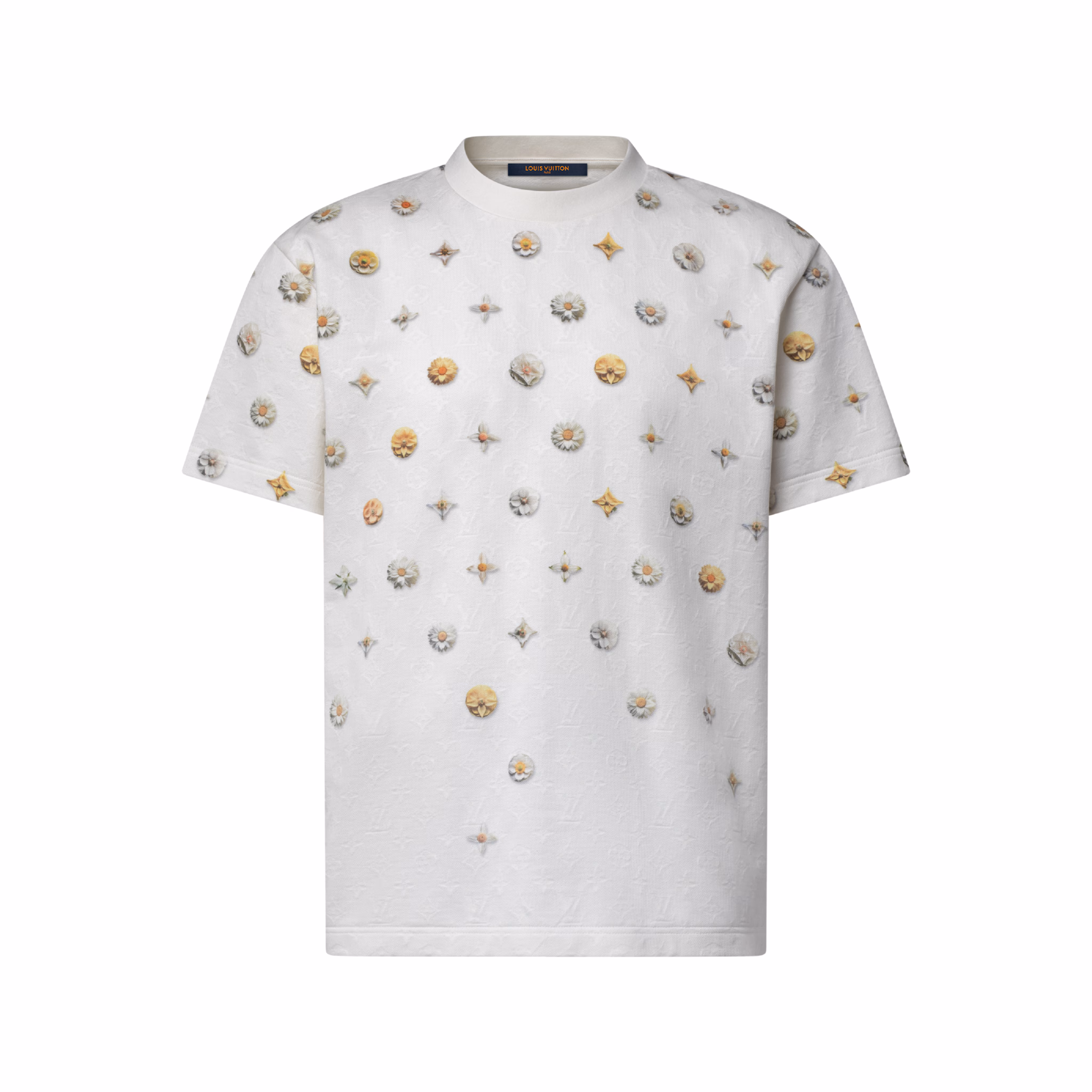 オーバープリント モノグラム ジャカード Tシャツ