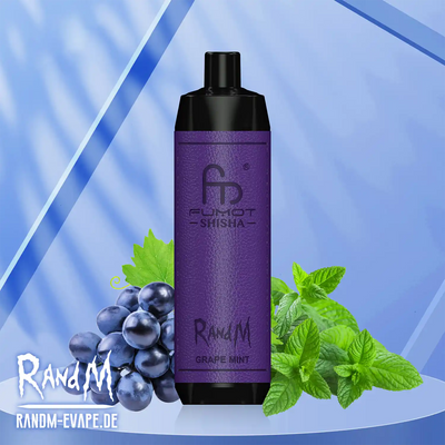 [10pcs] Fumot RandM Shisha 10000 Puffs Disposable Vape 18ml 0.6%