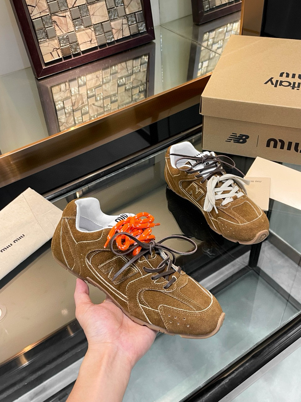 New Balance X Miu Miu Sneaker