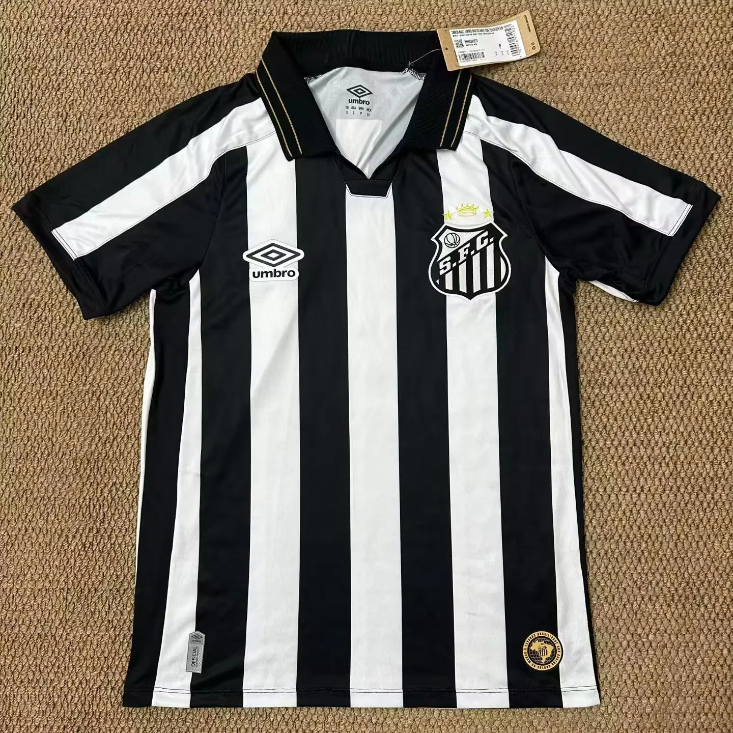 2026/27 Santos FC. Away Black Soccer Jersey 1:1 Thai Quality