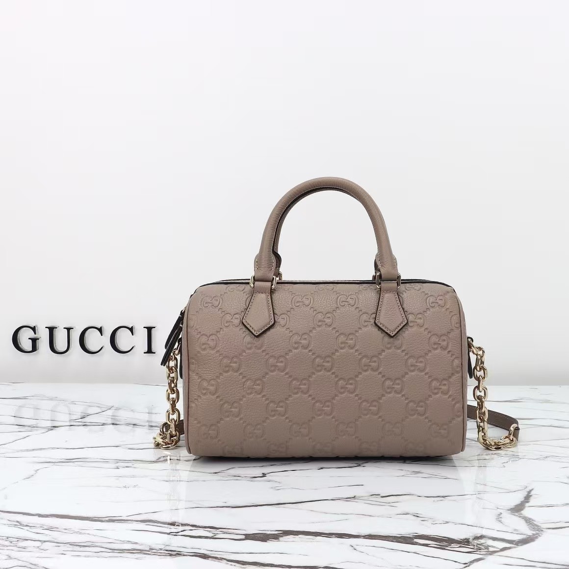 GUCCI Emblem small tote bag