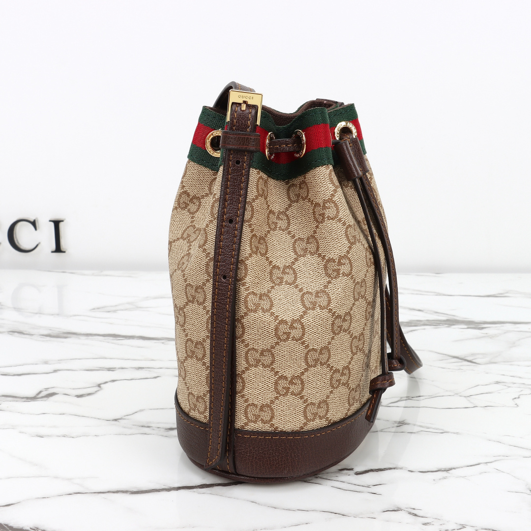 Gucci new canvas bucket bag bucket bag