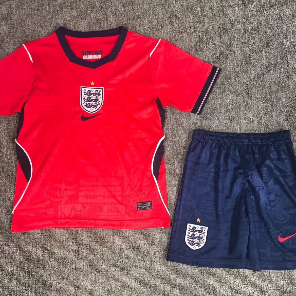 Kids England Away Jersey Kit World Cup 2026