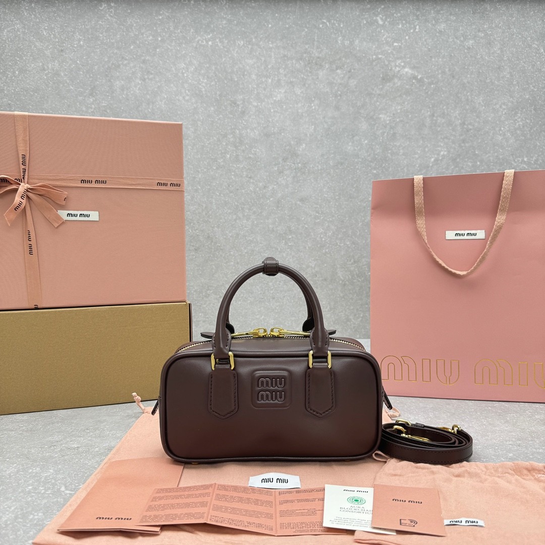 Miumiu Arcadie leather bag