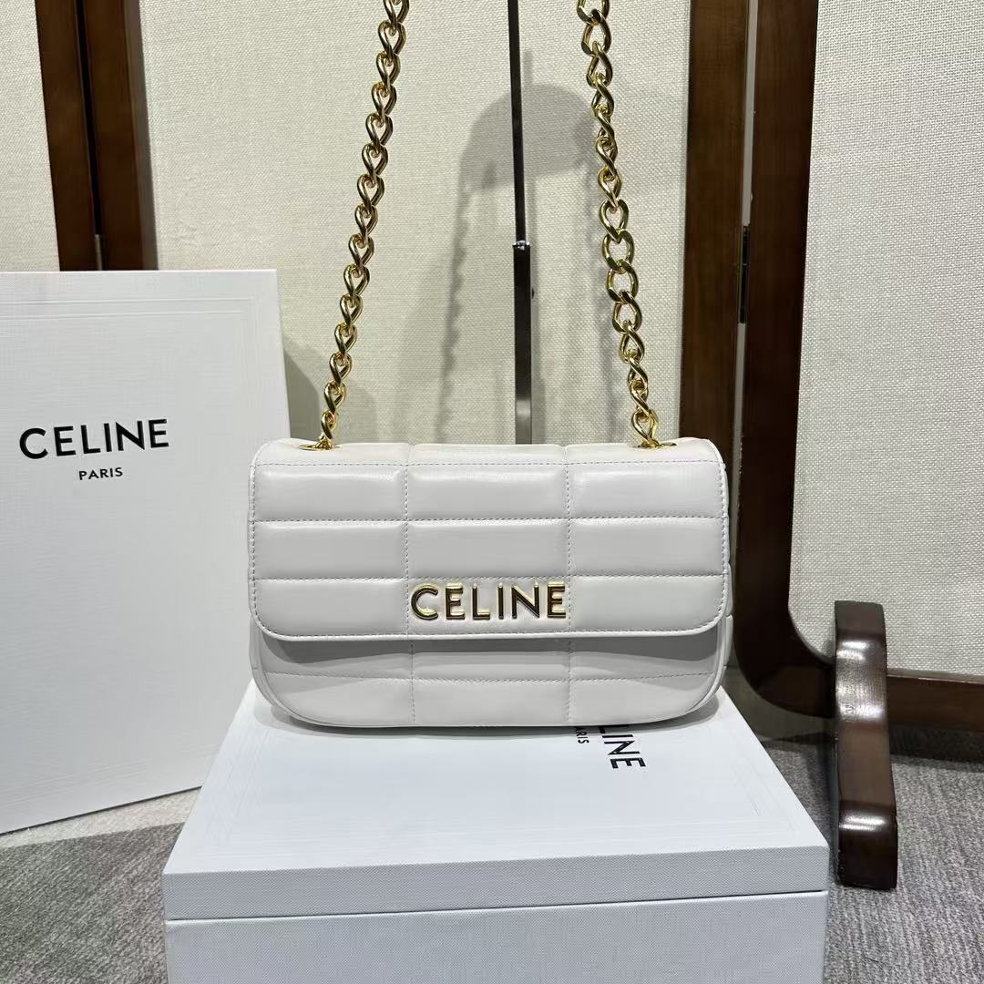 Celine MATELASSE MONOCHOME Chain Bag