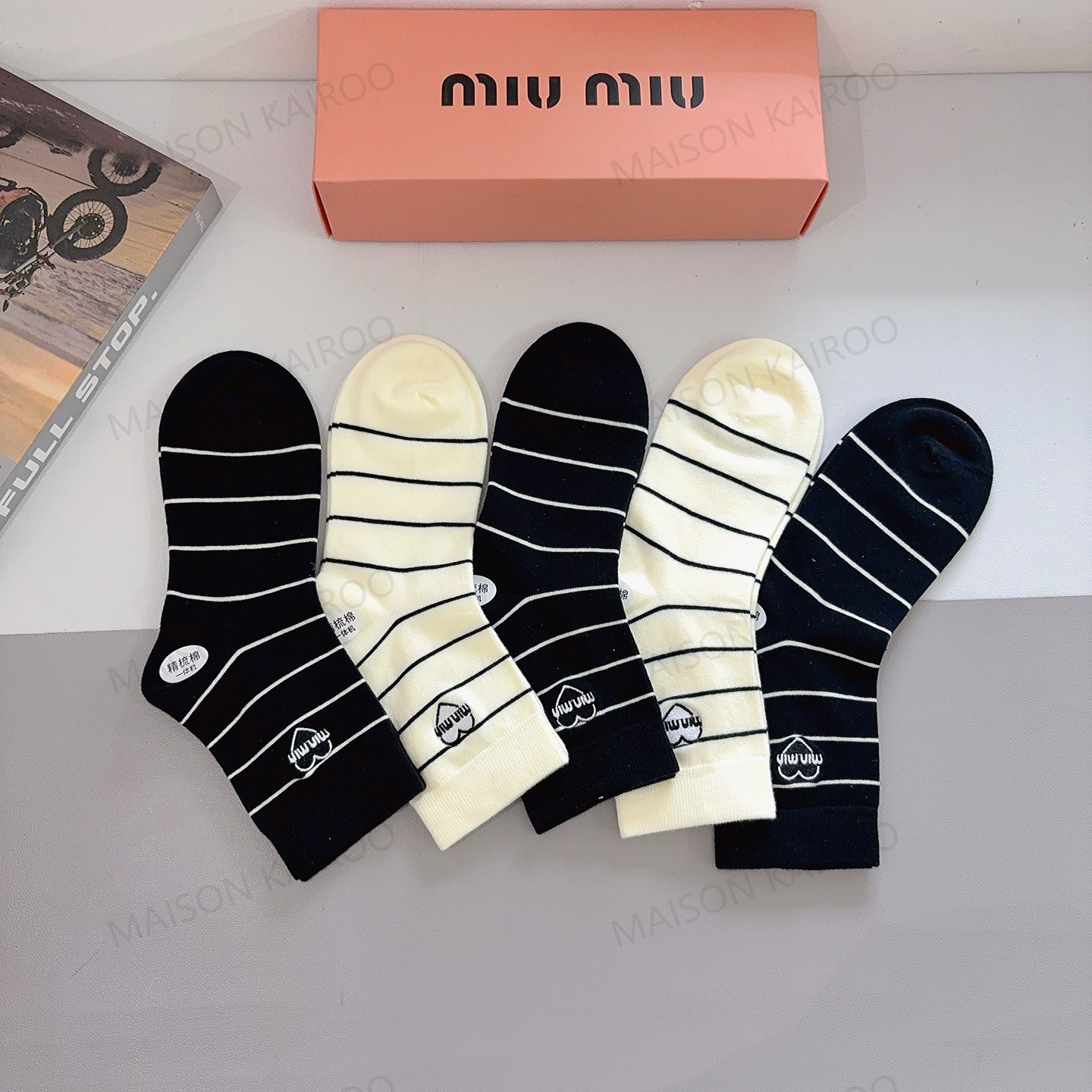 MIU MIU Socks 5-Pack - KAIROO