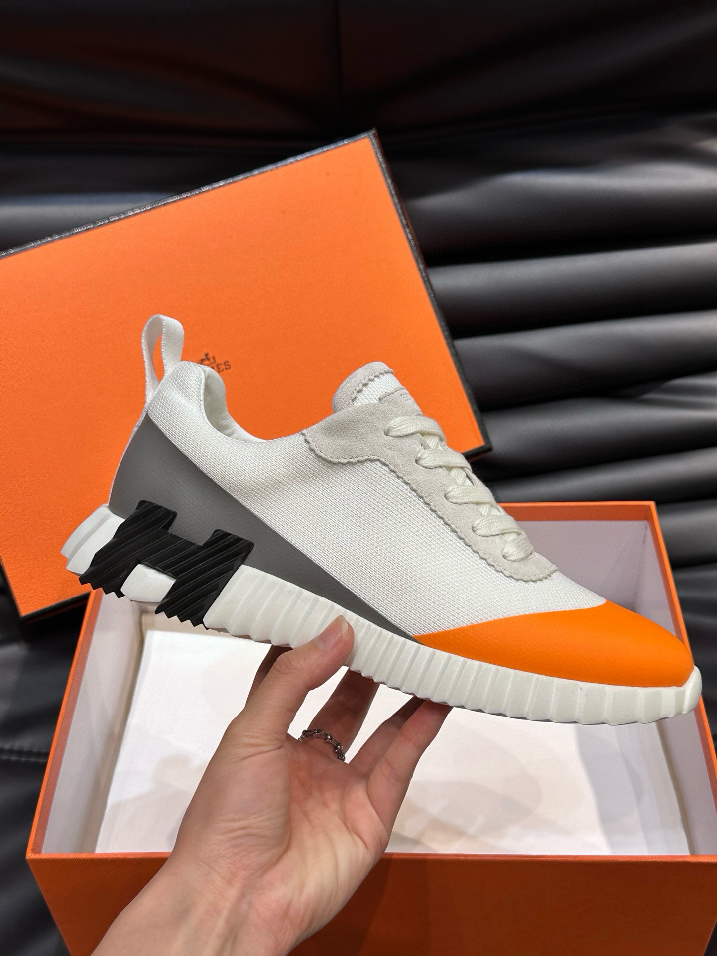 Hermes Men's Bouncing Sneakers