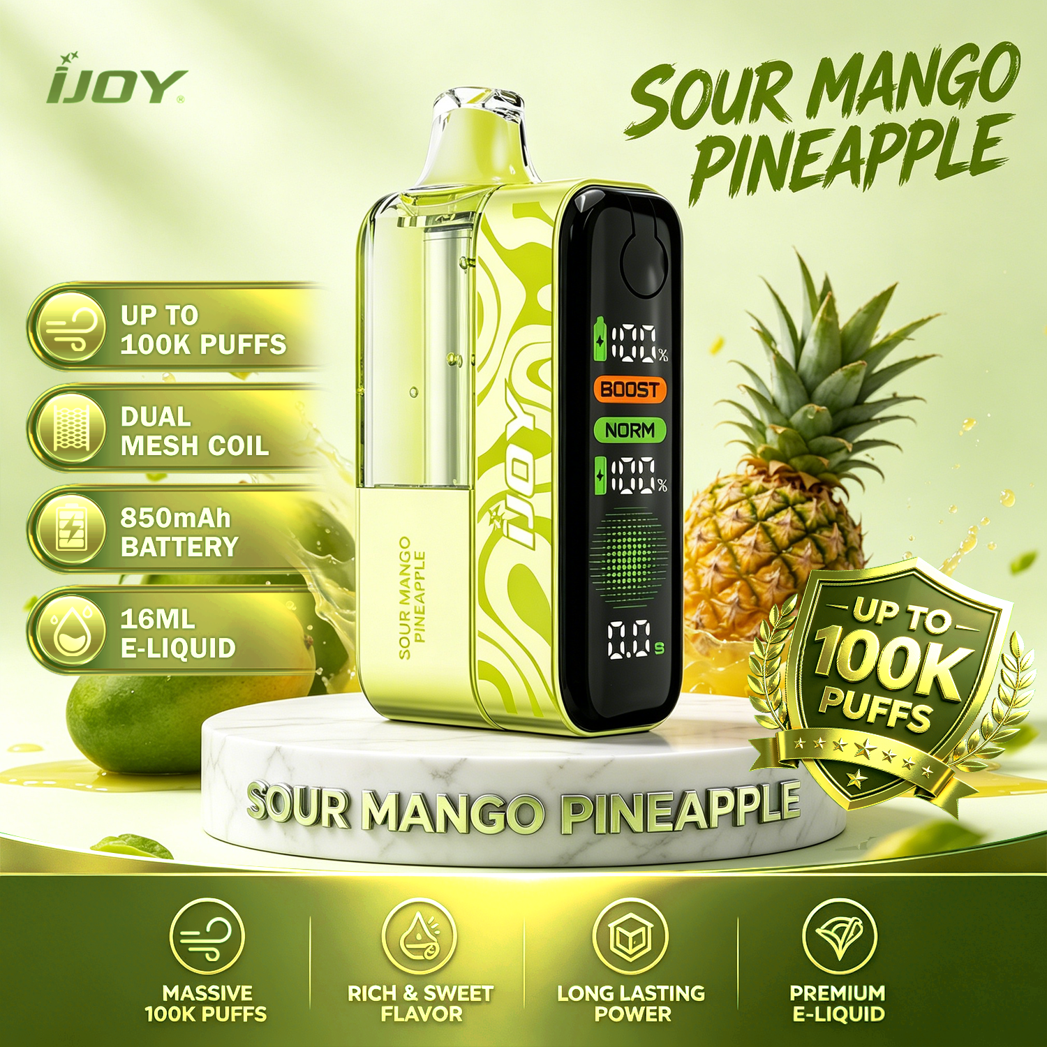 IJOY XP100K Disposable - 15 flavors