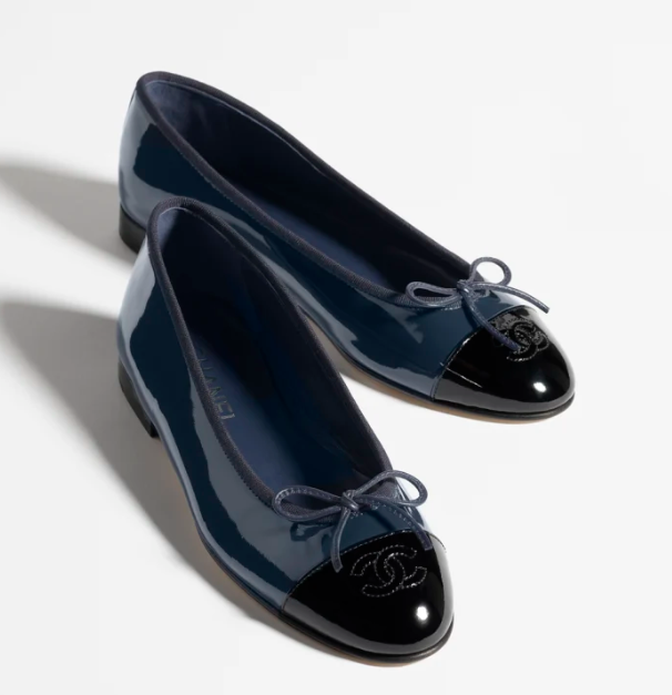 Chanel Leather Ballet Flats