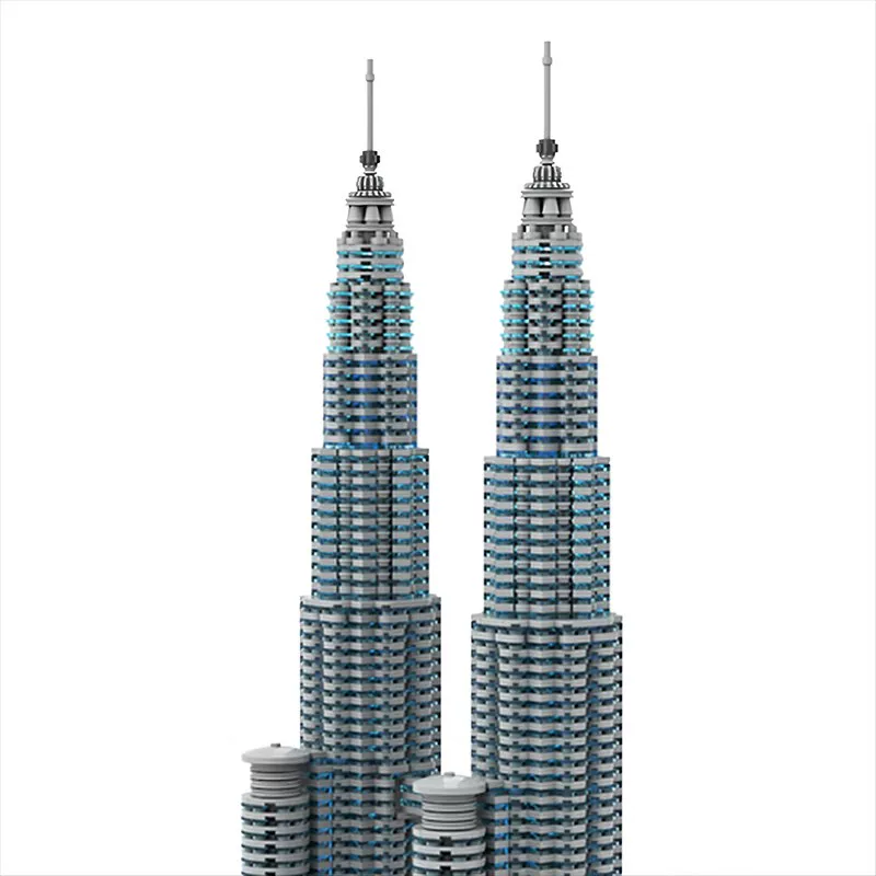 MOC 136651 - Petronas Towers 1:800 Scale
