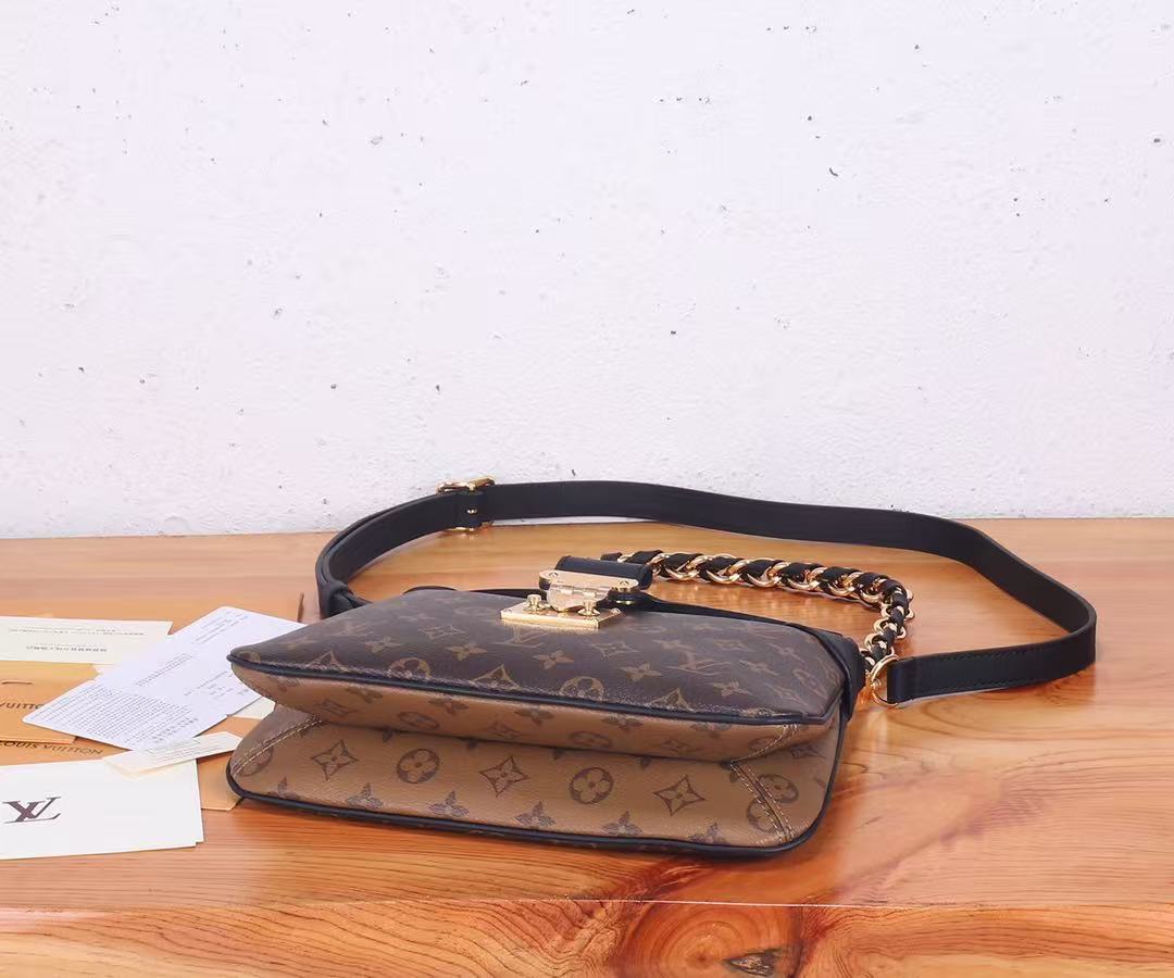 Louis Vuitton Monogram Reverse printed canvas crossbody bag