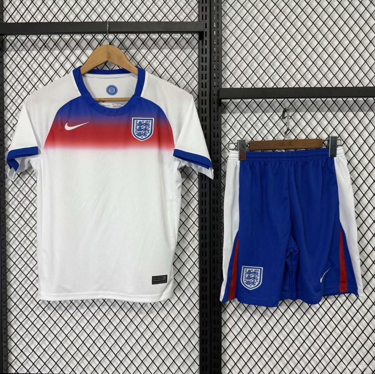2025 Kids England Home Jersey 16-28