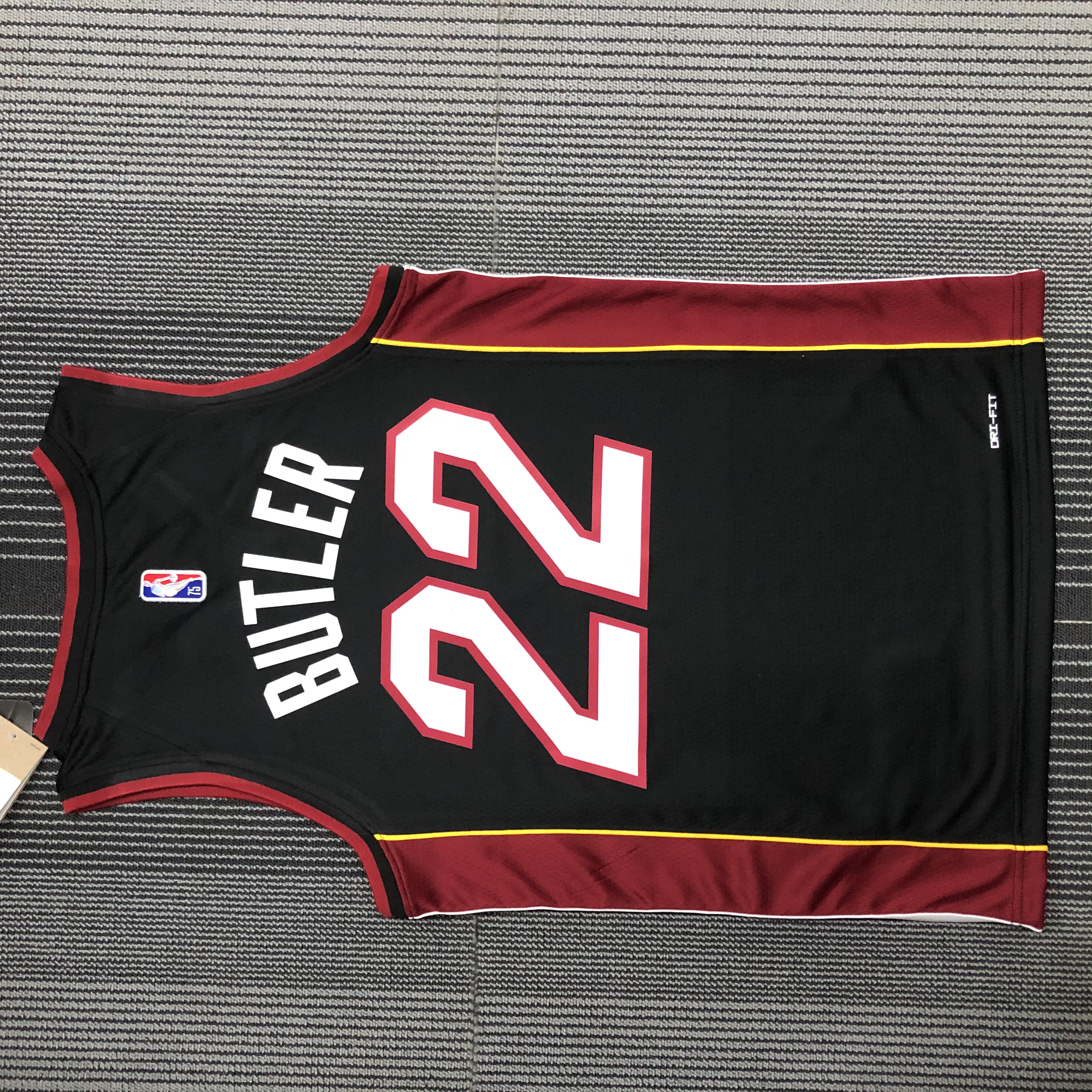 75TH anniversary  Miami Heat Black  No.22 Butler