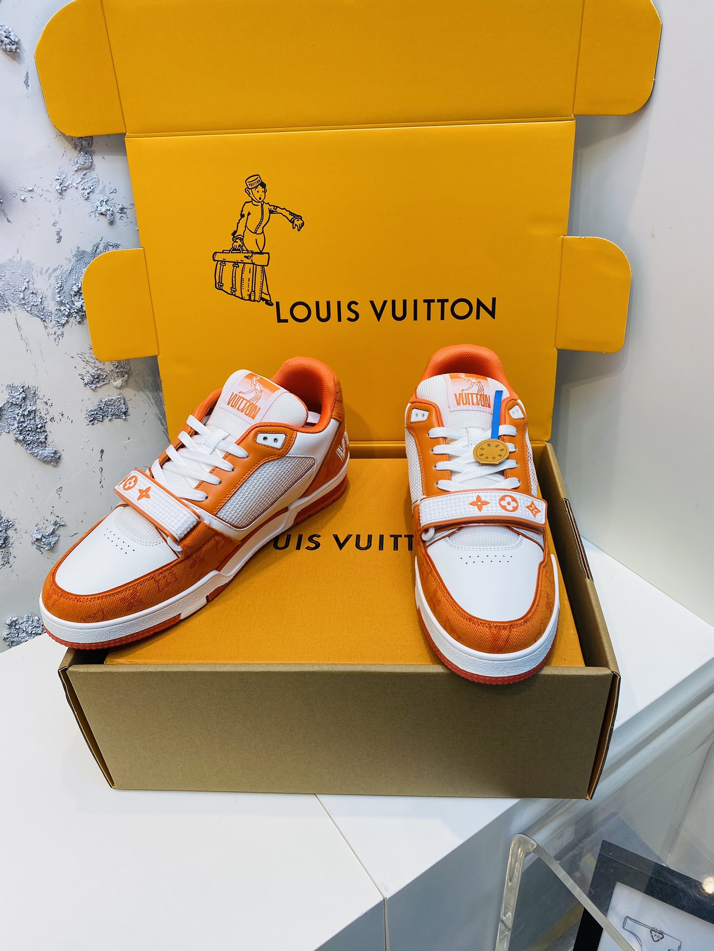 LV Unisex Trainer Sport Shoes