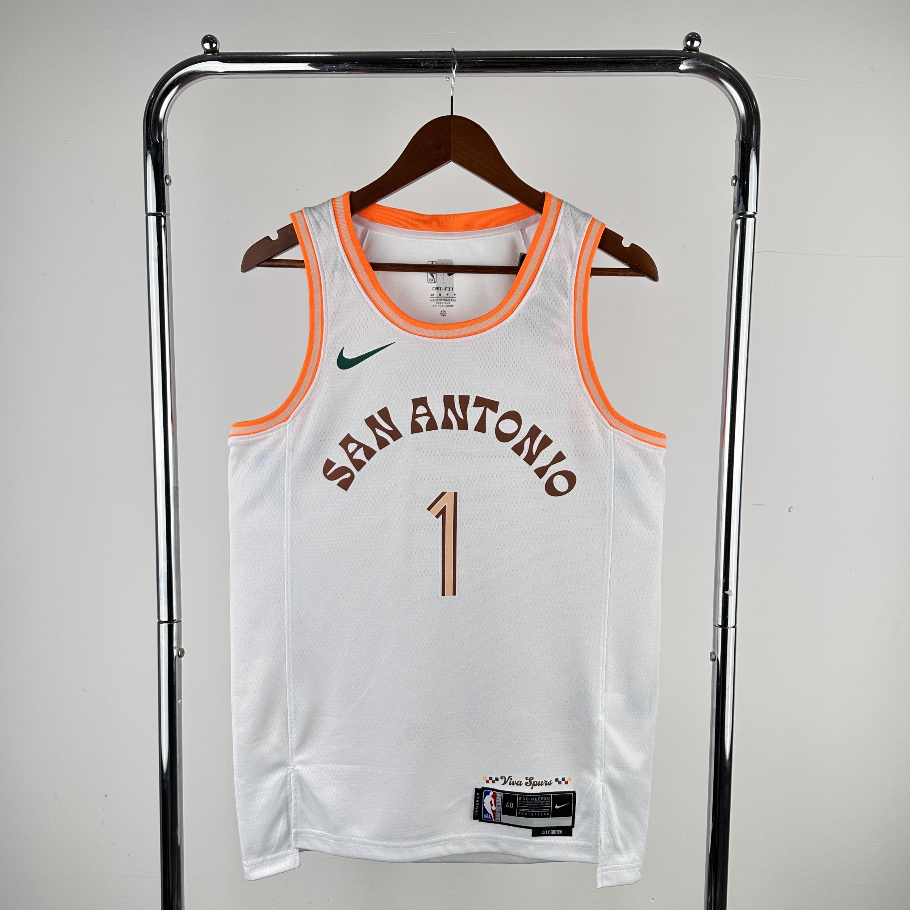 24 SEASON SAN ANTONIO SPURS CITY EDITION  #1 WEMBANYAMA