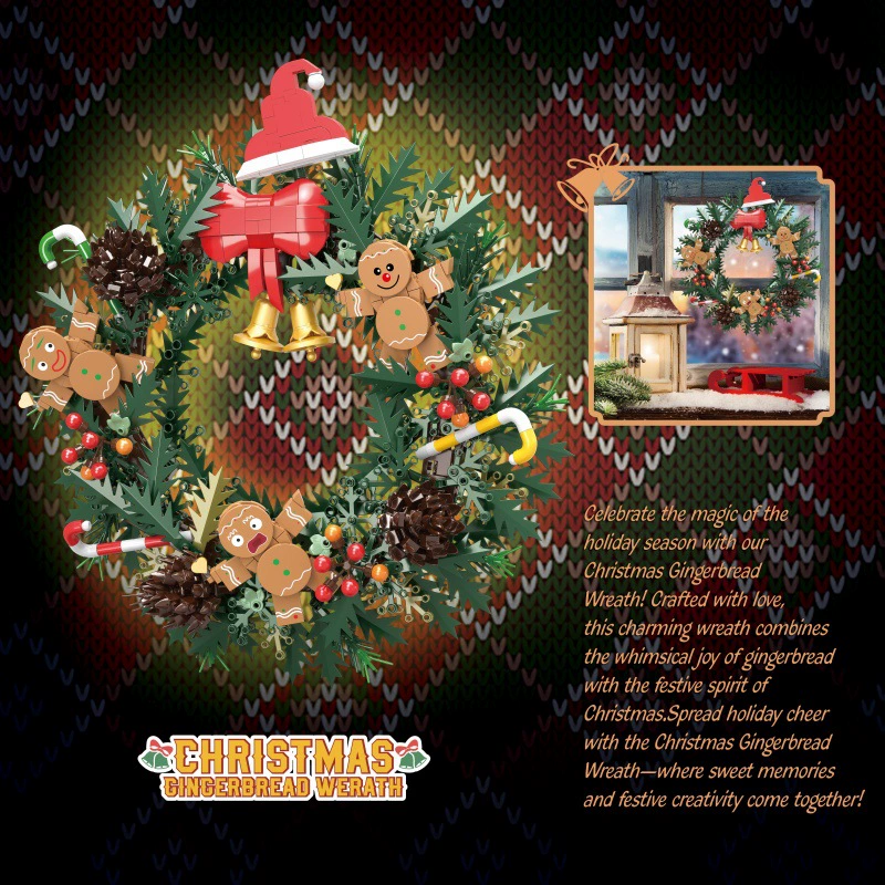 Free Tribe 11029 - Christmas Gingerbread Werath