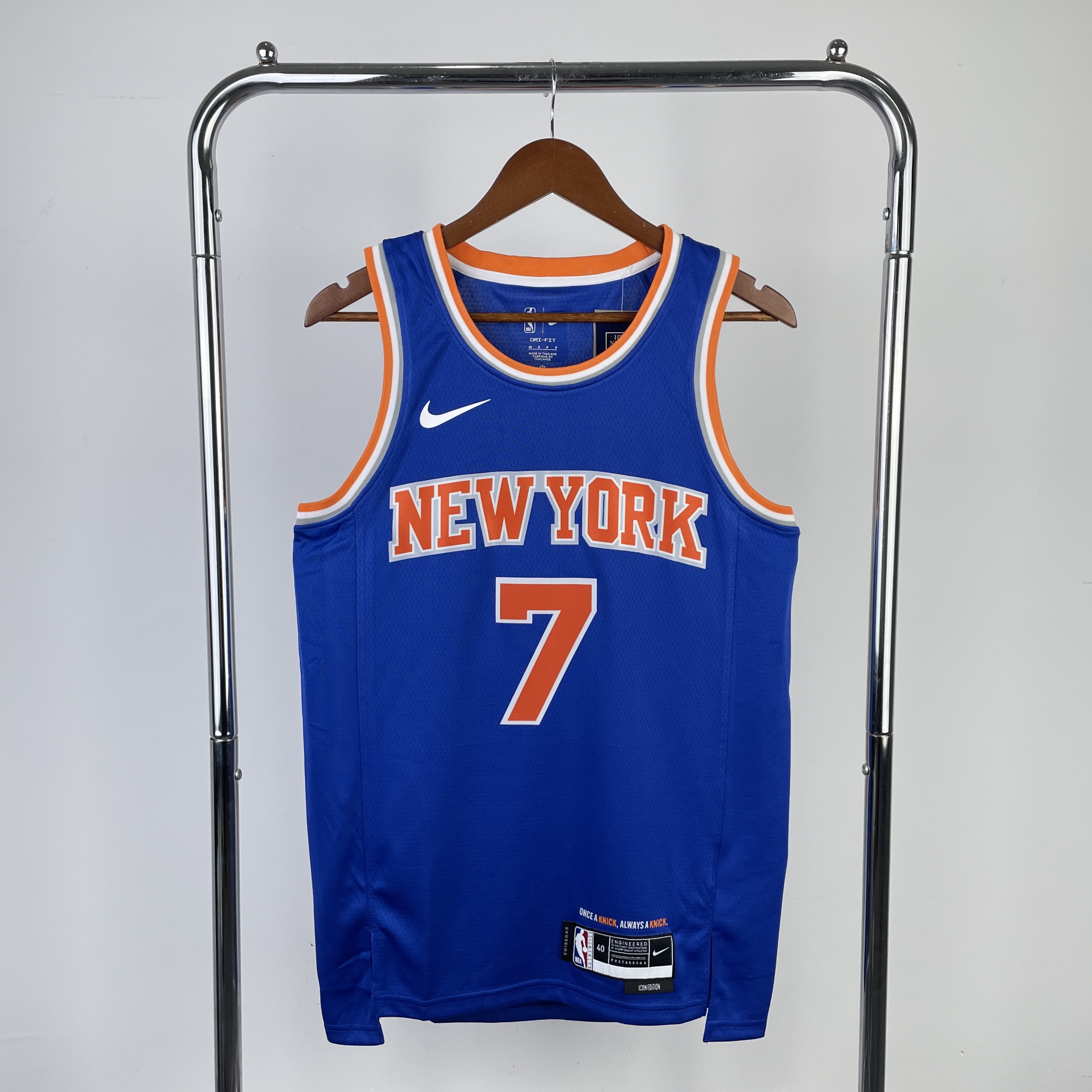 23 season Knicks Blue  No.7 S-XXL