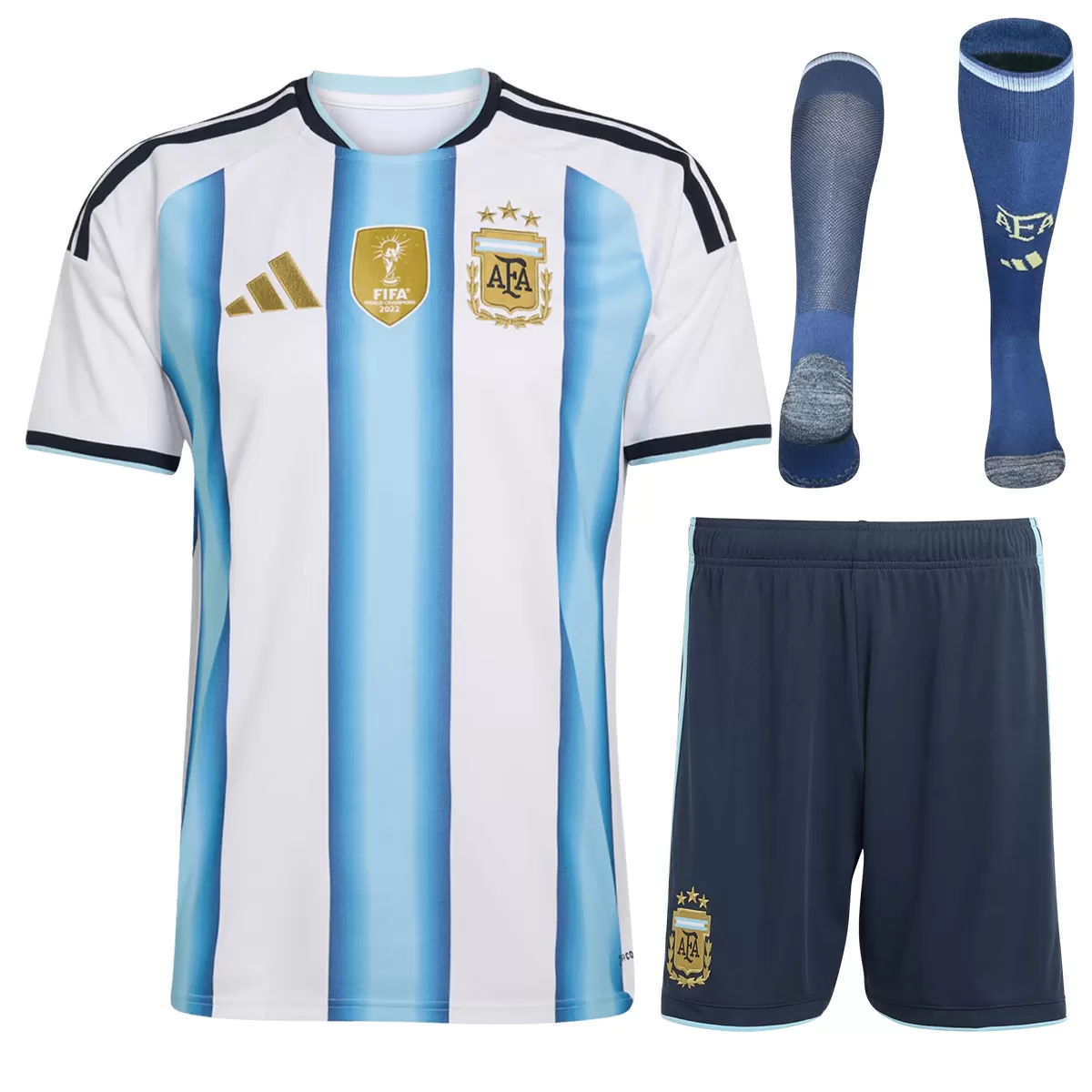 Argentina Home Jersey Suit & Socks World Cup 2026
