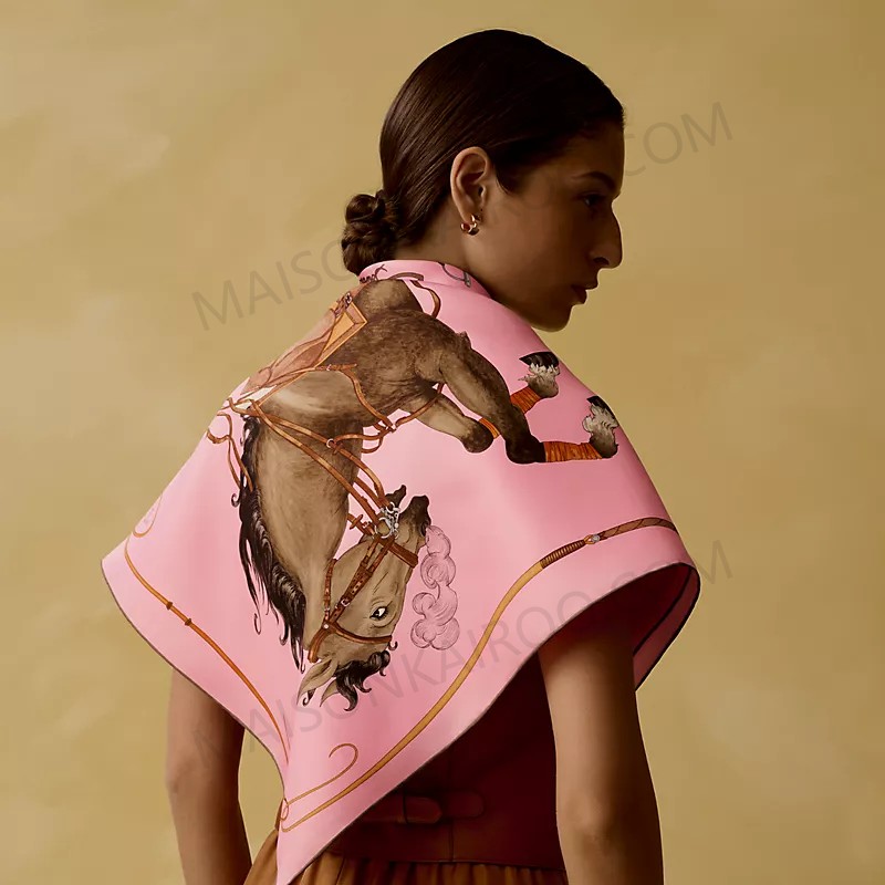 Hermes Grand Galop Horse Square Scarf - KAIROO