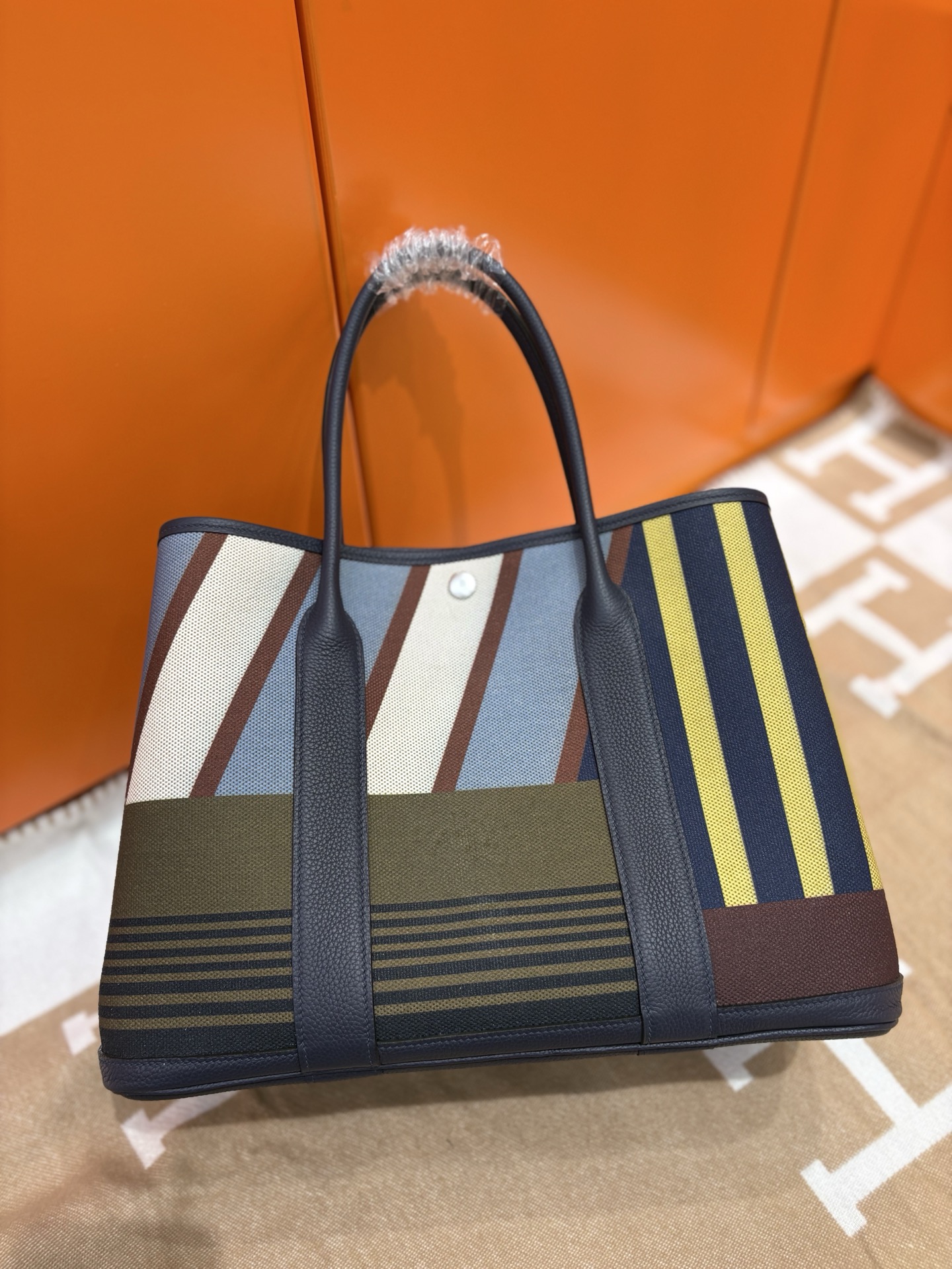 Hermes Garden Party Graffiti Handbag