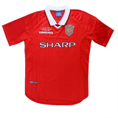 1999/00 Manchester United UCL Final Retro Jersey Home