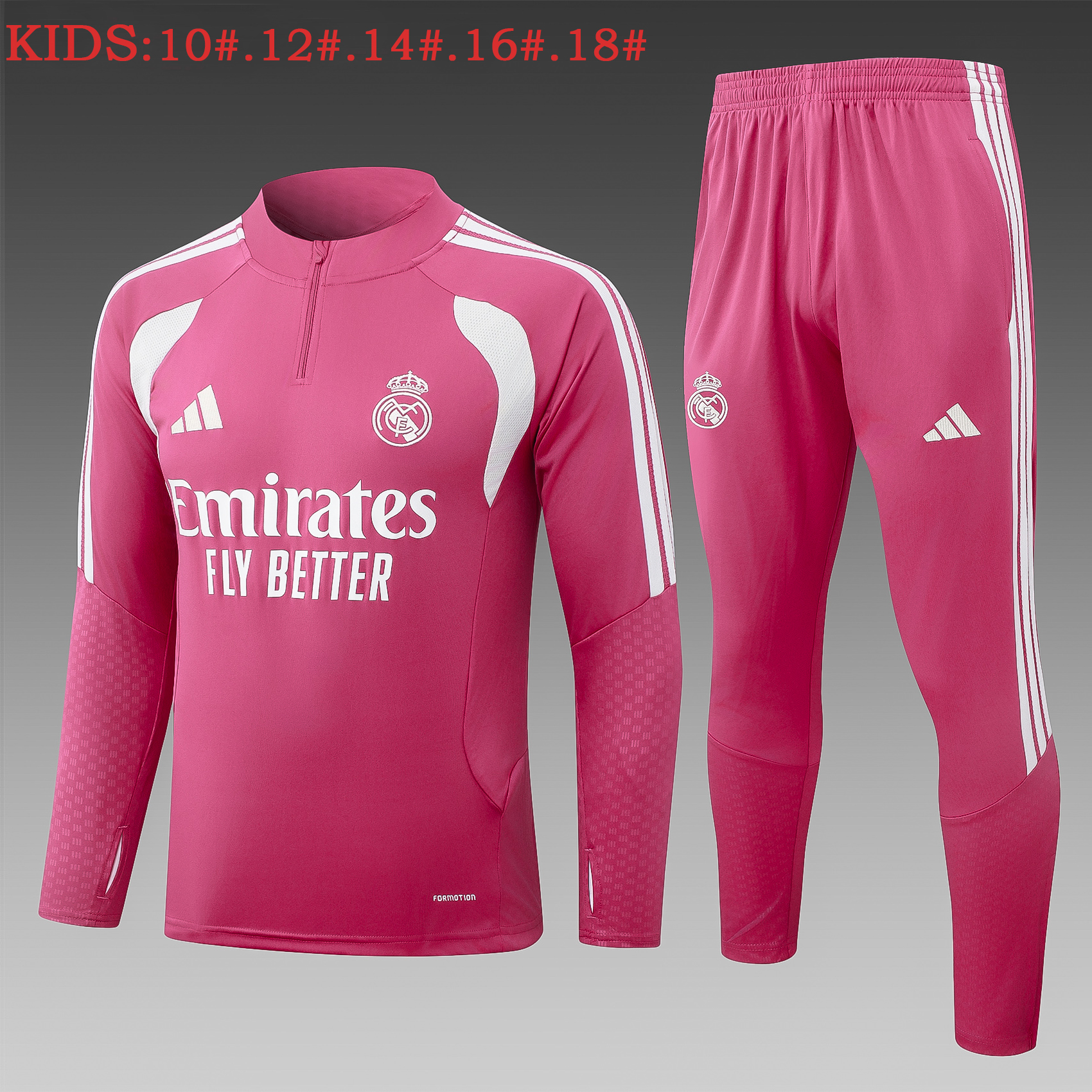 Real Madrid Kids Training Suit 26/27 | Soc Jersey - Premium Football Jersey