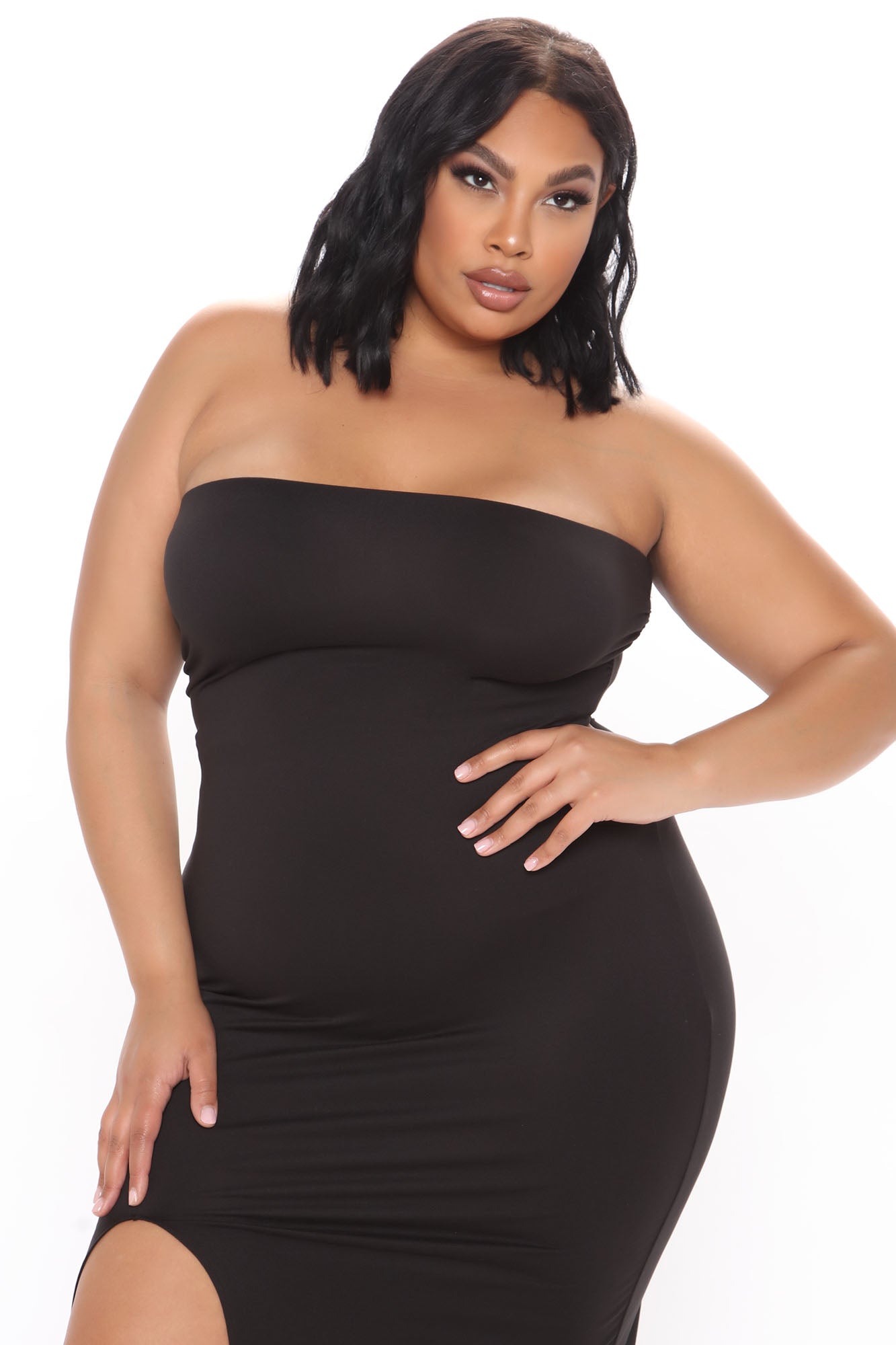 Rayna Tube Maxi Dress - Black