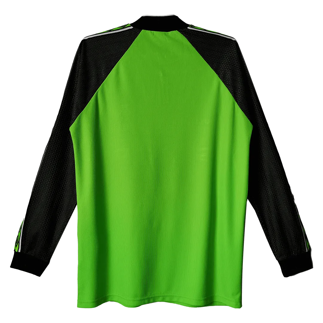 1998/99 Manchester United Retro Goalkeeper Jersey Long Sleeve