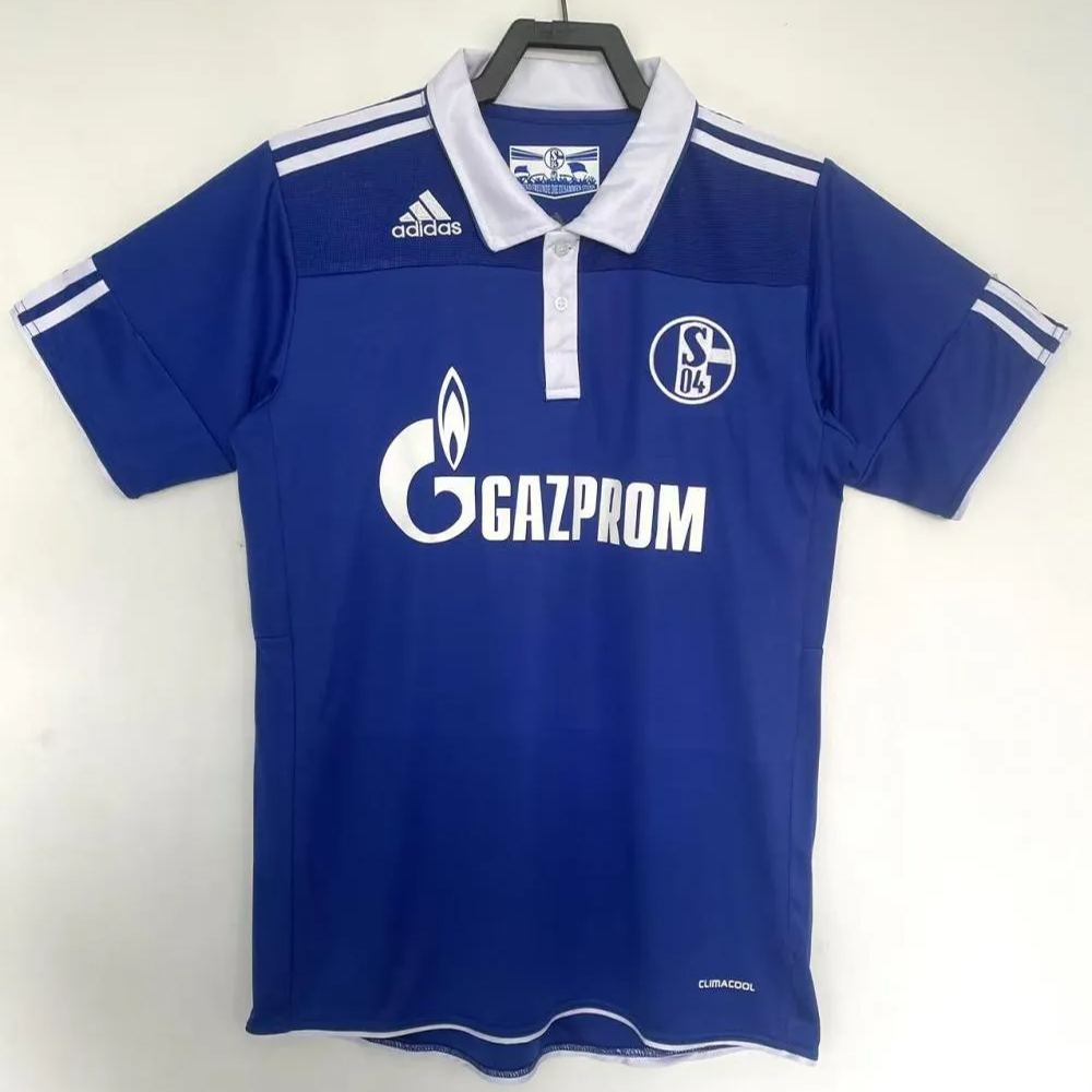 Retro 2010/11 Schalke 04 Home Kit S-XXL