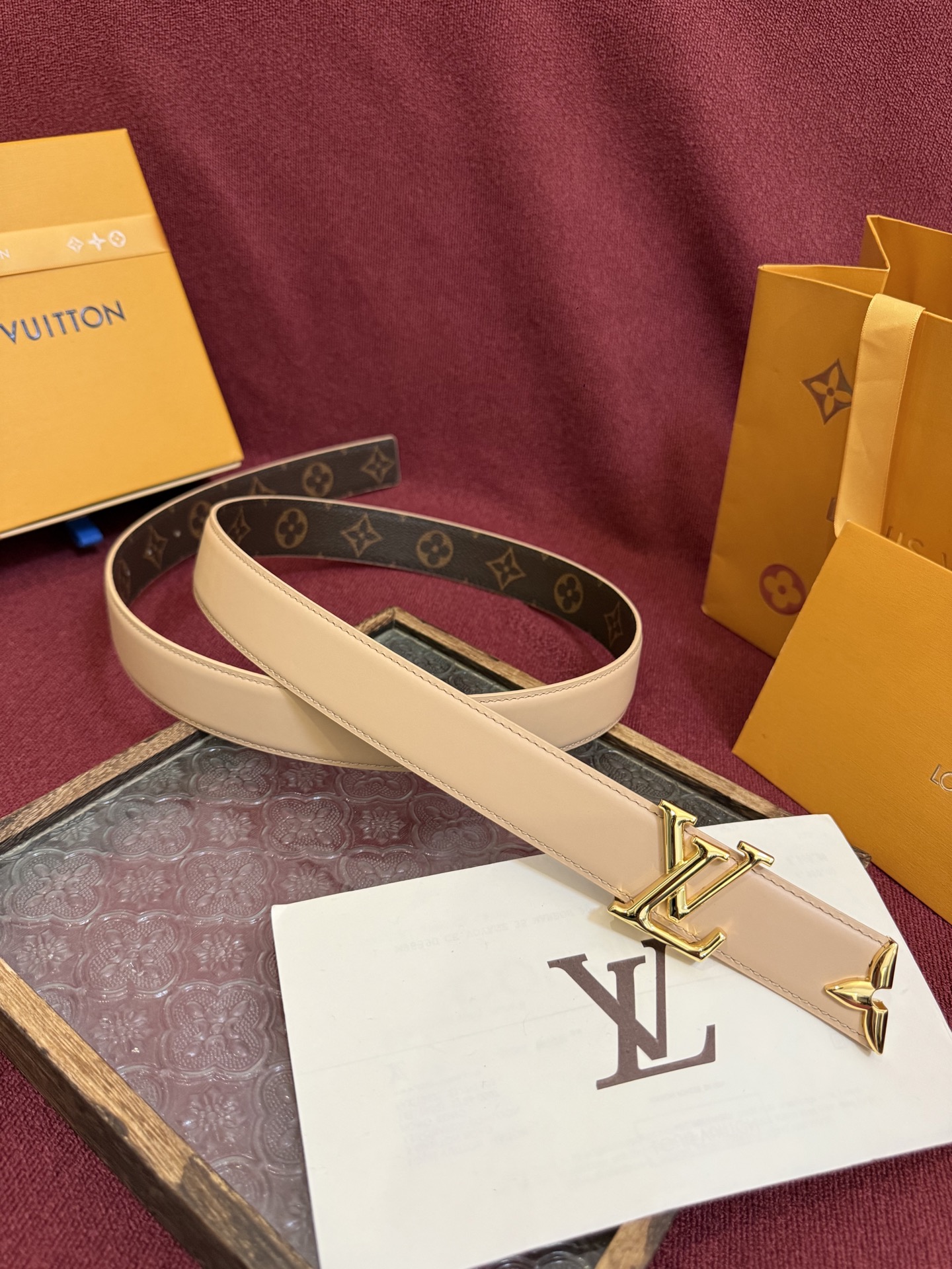 LV Pretty LV 30mm Reversible Belt