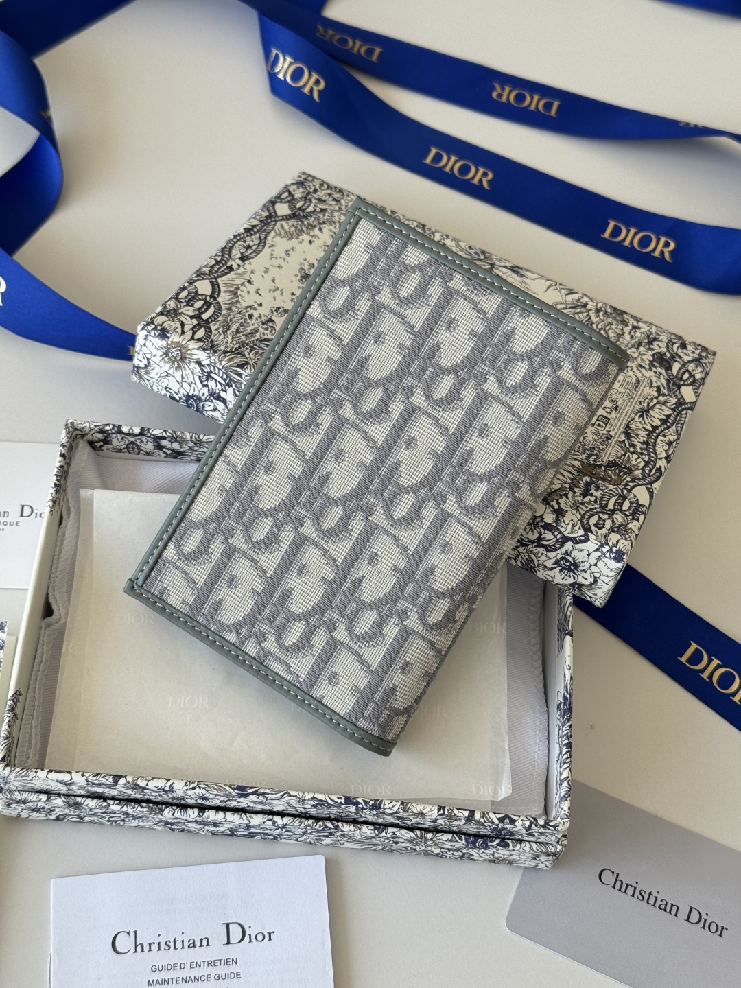 Dior Caro Passport Holder