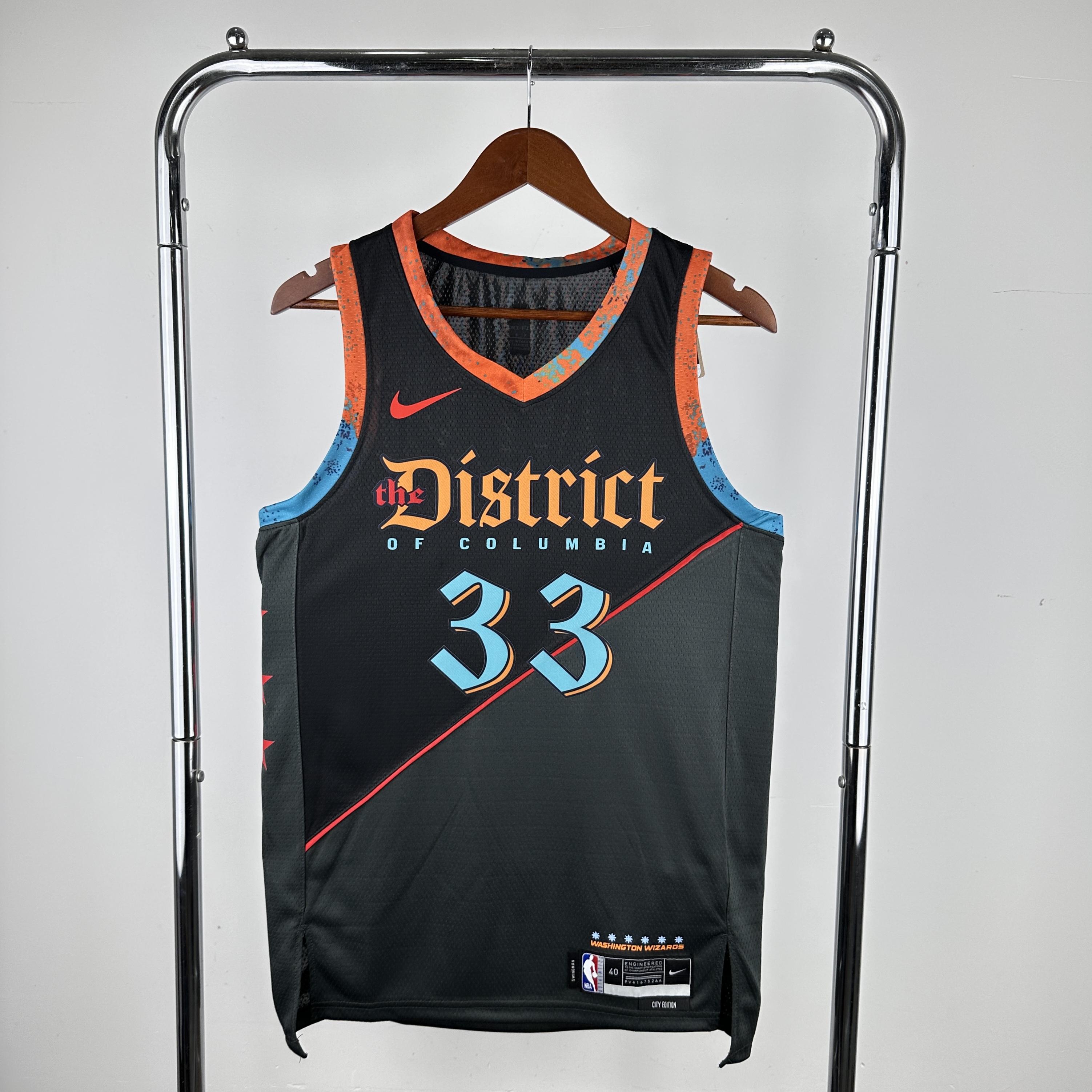 24 Season Washington Wizards City Edition No.33 kUZMA
