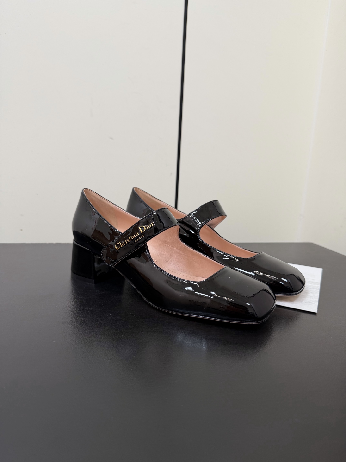 Dior Lolita Pump in Black Patent Leather