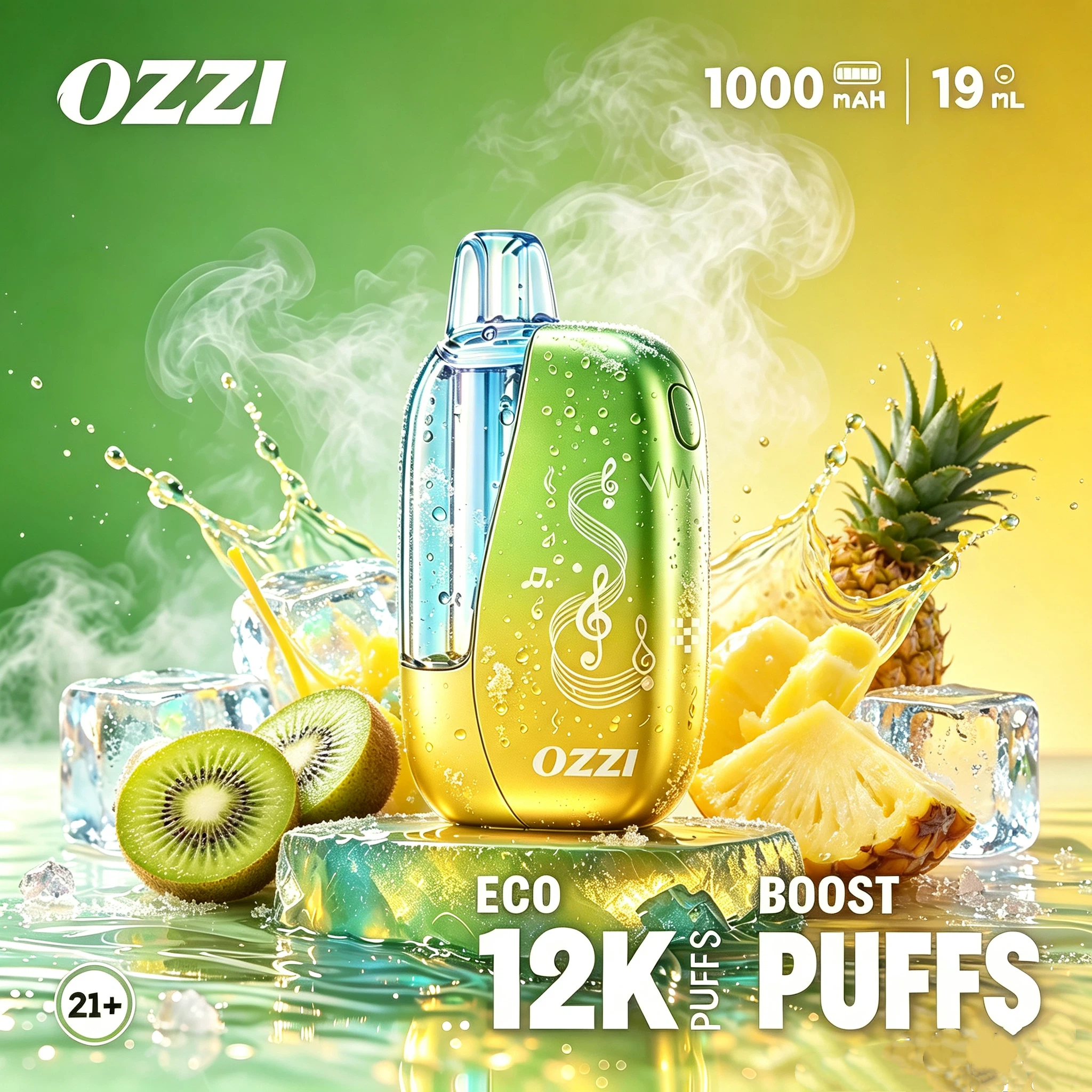 OZZI 18000 PUFFS - Kiwi Pineapple